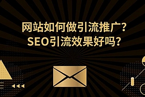 网站建设如何做引流推广,SEO引流效果好吗?