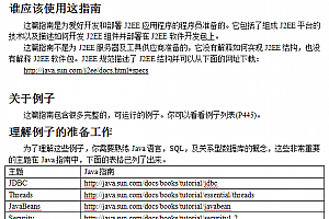 J2EE指南中文版