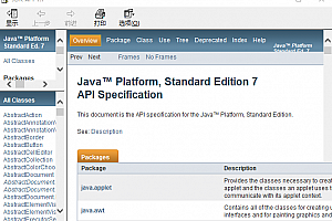 jdk 1.7 参考手册官方英文chm版