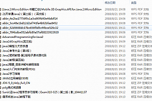 菜鸟程序员自学java 2必备教程资料