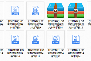 边学边用:C语言概述高清教学视频14讲
