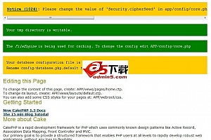 CakePHP v3.0.3