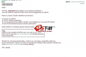 phpGraphy 相册管理系统 v0.9.13b