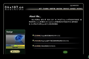 chx99个人主页源码