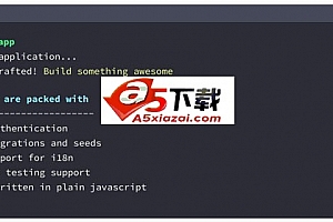 Adonis Web框架 v5.0.0 rc1.11