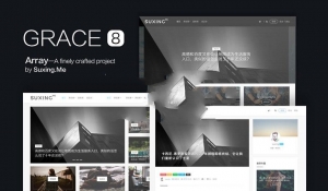 WordPress苏醒Grace8.0主题模板 WP自适应自媒体极客主题模板源码_源码下载牛品源码-源码下载-源码社区-zblog主题插件-PHP源码-三合一源码-直播源码-短视频源码-APP源码-即时通讯-源码-交友源码牛品源码网