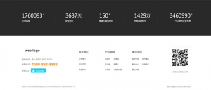 jQuery网站底部数字累加滚动动画效果牛品源码-源码下载-源码社区-zblog主题插件-PHP源码-三合一源码-直播源码-短视频源码-APP源码-即时通讯-源码-交友源码牛品源码网
