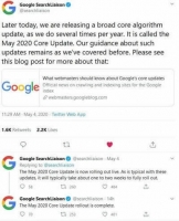 Google搜索2020年5月核心算法更新_搜索优化牛品源码-源码下载-源码社区-zblog主题插件-PHP源码-三合一源码-直播源码-短视频源码-APP源码-即时通讯-源码-交友源码牛品源码网