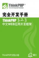 ThinkPHP 3.2.3 完全开发手册 中文版PDF_PHP教程牛品源码-源码下载-源码社区-zblog主题插件-PHP源码-三合一源码-直播源码-短视频源码-APP源码-即时通讯-源码-交友源码牛品源码网