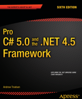 Pro C# 5.0与.NET 4.5高级程序设计(第6版) 英文pdf_NET教程牛品源码-源码下载-源码社区-zblog主题插件-PHP源码-三合一源码-直播源码-短视频源码-APP源码-即时通讯-源码-交友源码牛品源码网