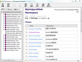 C# 各种通用类集合 chm版（MyHelper4Web.dll）_NET教程牛品源码-源码下载-源码社区-zblog主题插件-PHP源码-三合一源码-直播源码-短视频源码-APP源码-即时通讯-源码-交友源码牛品源码网