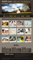 灰黄色的婚纱摄影网站div css模板下载_企业网站模板牛品源码-源码下载-源码社区-zblog主题插件-PHP源码-三合一源码-直播源码-短视频源码-APP源码-即时通讯-源码-交友源码牛品源码网