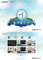 jomoo卫浴绿色环保主题的引导页模板psd分层素材下载_企业网站模板牛品源码-源码下载-源码社区-zblog主题插件-PHP源码-三合一源码-直播源码-短视频源码-APP源码-即时通讯-源码-交友源码牛品源码网