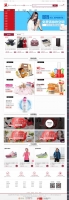 红色的快乐购通用商城网页模板html全套_商城网站模板牛品源码-源码下载-源码社区-zblog主题插件-PHP源码-三合一源码-直播源码-短视频源码-APP源码-即时通讯-源码-交友源码牛品源码网
