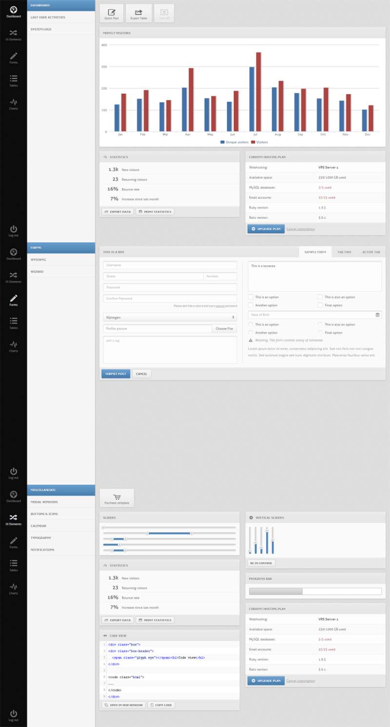 jquery ui后台框架制作后台界面灰色的后台管理网站cms后台模板下载_网站后台模板牛品源码-源码下载-源码社区-zblog主题插件-PHP源码-三合一源码-直播源码-短视频源码-APP源码-即时通讯-源码-交友源码牛品源码网