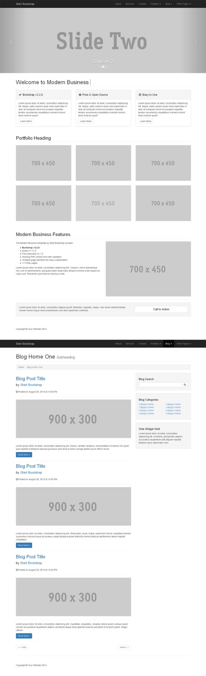 简洁实用的bootstrap响应式灰色网站模板下载_响应式网站模板牛品源码-源码下载-源码社区-zblog主题插件-PHP源码-三合一源码-直播源码-短视频源码-APP源码-即时通讯-源码-交友源码牛品源码网