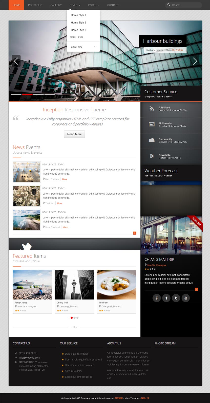 html5 bootstrap响应式旅游美食网站模板源码下载_响应式网站模板牛品源码-源码下载-源码社区-zblog主题插件-PHP源码-三合一源码-直播源码-短视频源码-APP源码-即时通讯-源码-交友源码牛品源码网