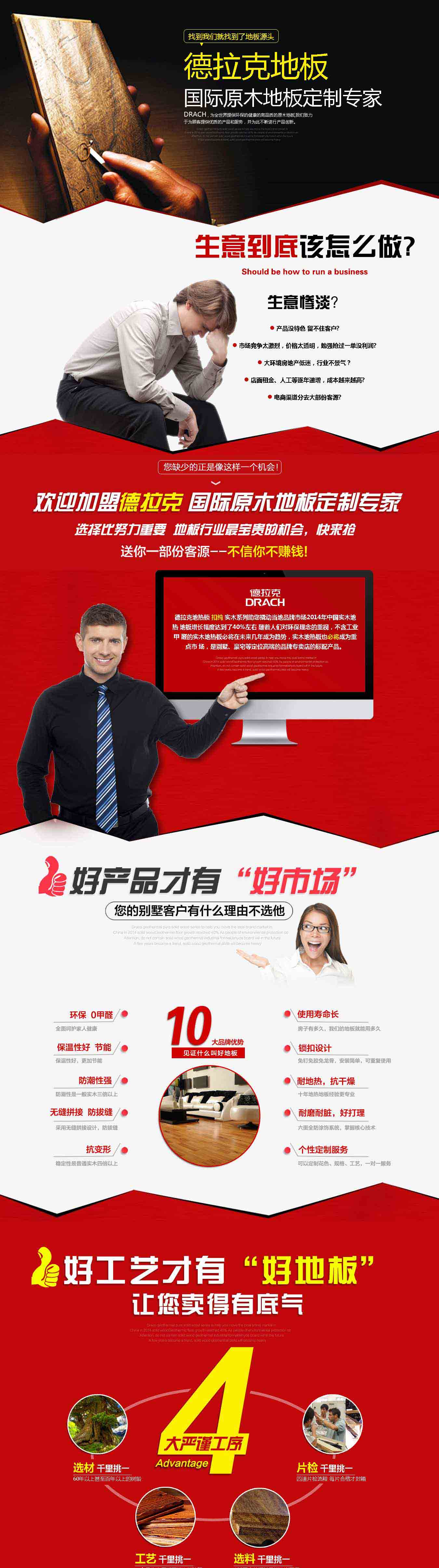 红色的地板专题介绍网页模板html下载_网站专题模板牛品源码-源码下载-源码社区-zblog主题插件-PHP源码-三合一源码-直播源码-短视频源码-APP源码-即时通讯-源码-交友源码牛品源码网