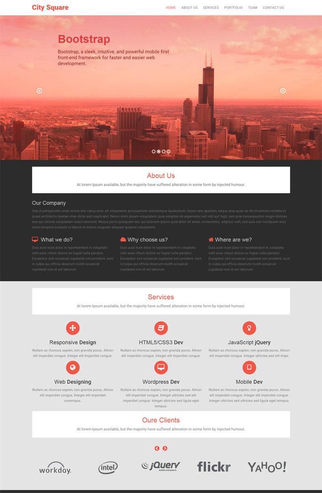 宽屏大气楼房建筑HTML5模板牛品源码-源码下载-源码社区-zblog主题插件-PHP源码-三合一源码-直播源码-短视频源码-APP源码-即时通讯-源码-交友源码牛品源码网