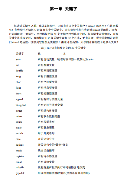 C语言深度解剖 中文PDF牛品源码-源码下载-源码社区-zblog主题插件-PHP源码-三合一源码-直播源码-短视频源码-APP源码-即时通讯-源码-交友源码牛品源码网