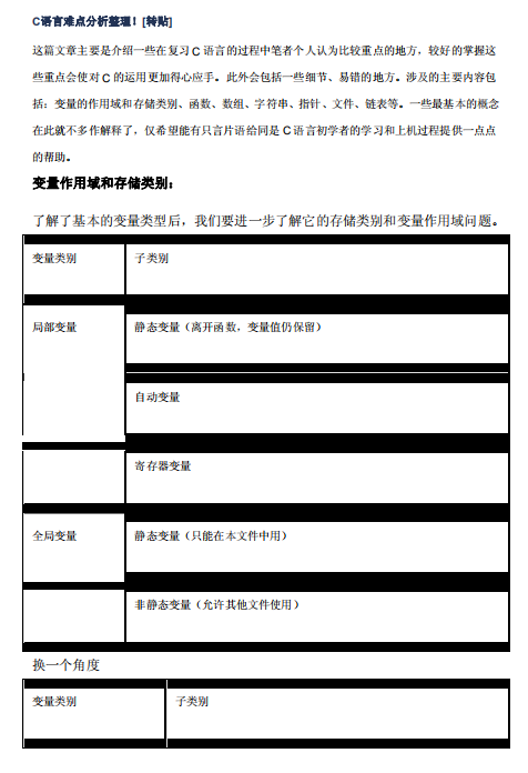 C语言难点及分析 PDF牛品源码-源码下载-源码社区-zblog主题插件-PHP源码-三合一源码-直播源码-短视频源码-APP源码-即时通讯-源码-交友源码牛品源码网