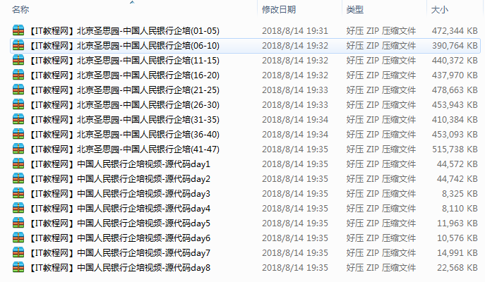 中国人民银行Java Web培训视频与源码（47集）牛品源码-源码下载-源码社区-zblog主题插件-PHP源码-三合一源码-直播源码-短视频源码-APP源码-即时通讯-源码-交友源码牛品源码网