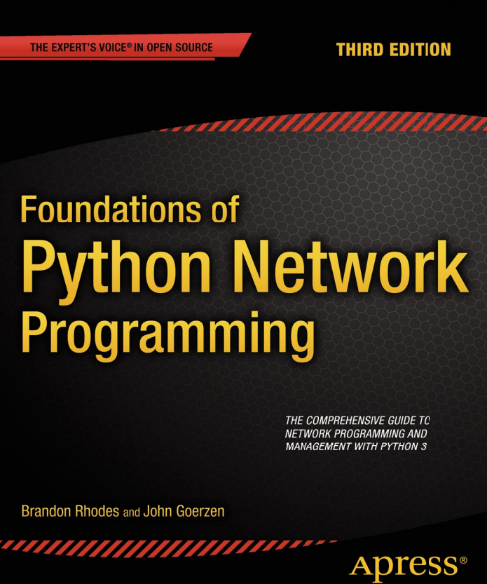 Python网络编程（第3版） （[美]布兰登·罗德） 官方 英文_Python教程牛品源码-源码下载-源码社区-zblog主题插件-PHP源码-三合一源码-直播源码-短视频源码-APP源码-即时通讯-源码-交友源码牛品源码网