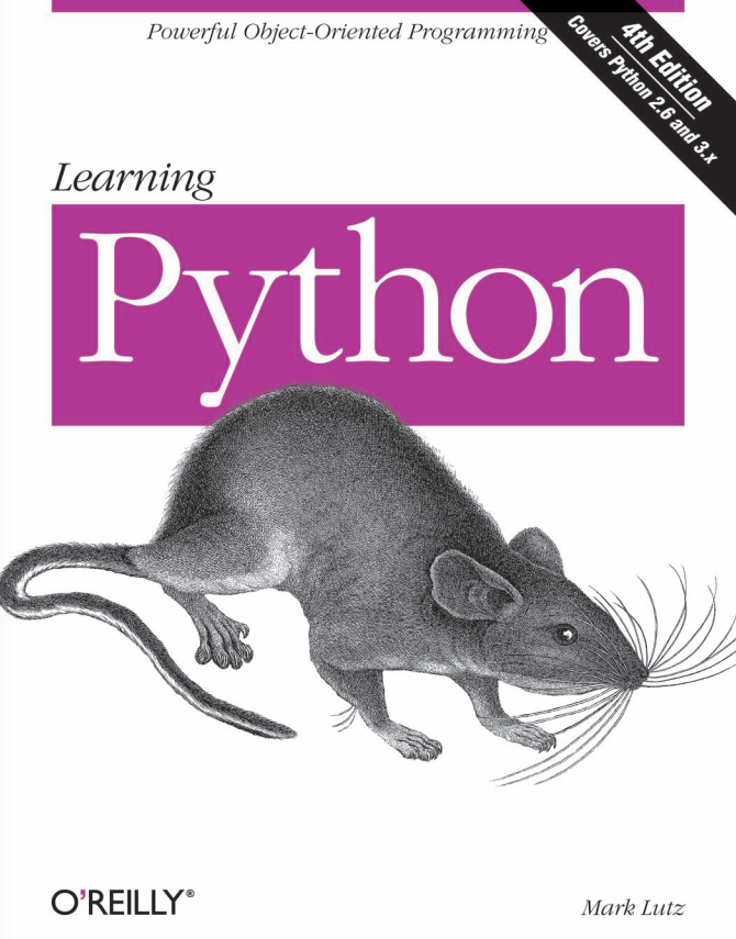 Learning Python 4th Edition-Oreilly 英文pdf_Python教程牛品源码-源码下载-源码社区-zblog主题插件-PHP源码-三合一源码-直播源码-短视频源码-APP源码-即时通讯-源码-交友源码牛品源码网