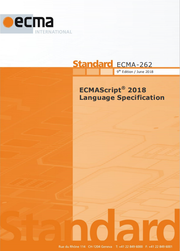ECMAscript2018规范 完整pdf_前端开发教程牛品源码-源码下载-源码社区-zblog主题插件-PHP源码-三合一源码-直播源码-短视频源码-APP源码-即时通讯-源码-交友源码牛品源码网