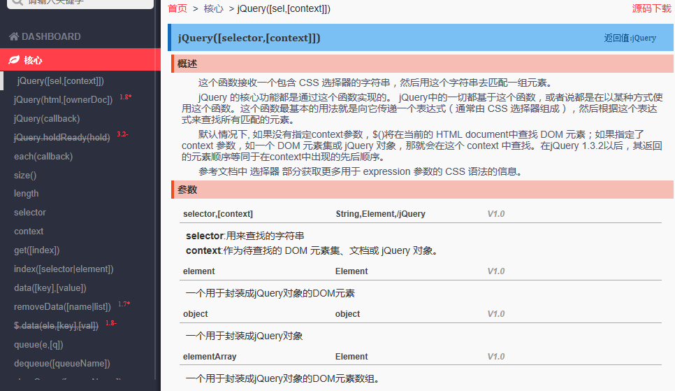 jQuery API 3.2.1 中文手册 chm_前端开发教程牛品源码-源码下载-源码社区-zblog主题插件-PHP源码-三合一源码-直播源码-短视频源码-APP源码-即时通讯-源码-交友源码牛品源码网