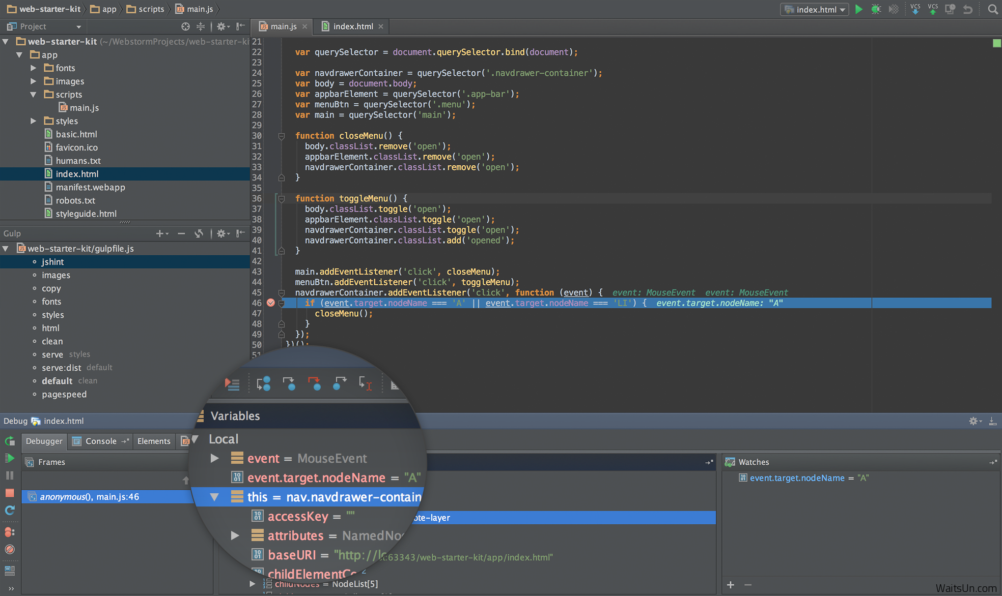 WebStorm Mac版_前端开发教程牛品源码-源码下载-源码社区-zblog主题插件-PHP源码-三合一源码-直播源码-短视频源码-APP源码-即时通讯-源码-交友源码牛品源码网