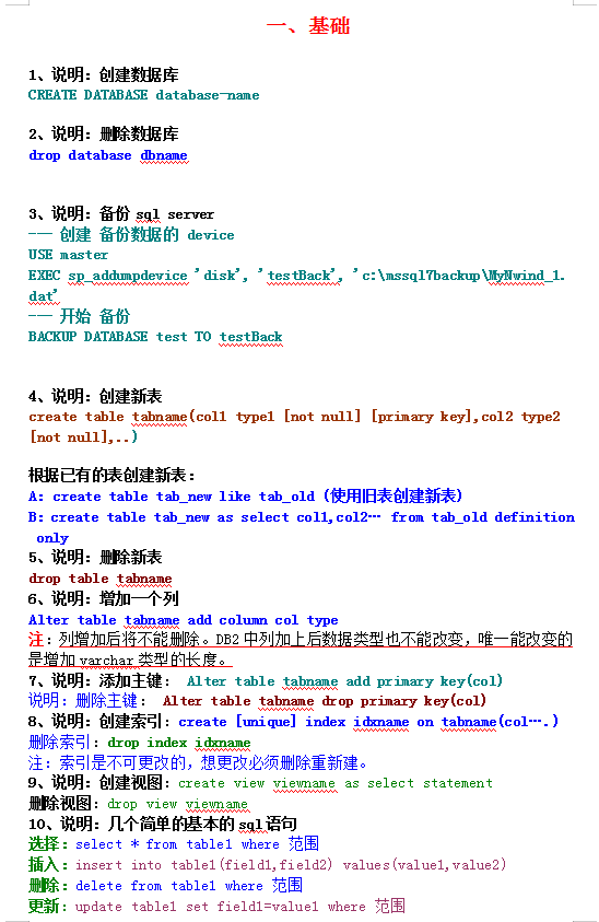 经典SQLSERVER语句从基础到提高_数据库教程牛品源码-源码下载-源码社区-zblog主题插件-PHP源码-三合一源码-直播源码-短视频源码-APP源码-即时通讯-源码-交友源码牛品源码网