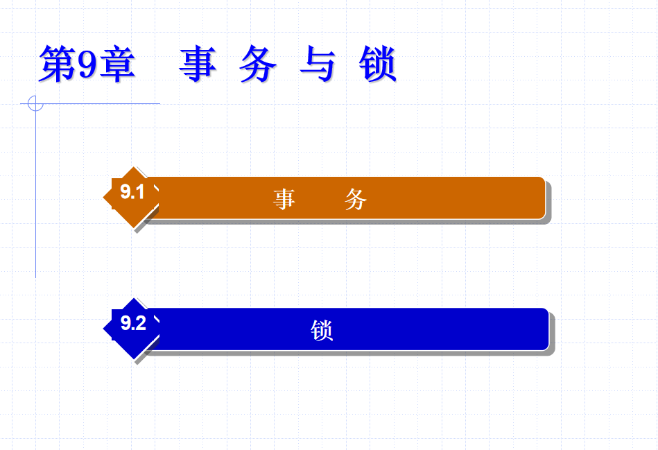 SQL Server 2005数据库技术与应用 大学教案9 事 务 与 锁_数据库教程牛品源码-源码下载-源码社区-zblog主题插件-PHP源码-三合一源码-直播源码-短视频源码-APP源码-即时通讯-源码-交友源码牛品源码网