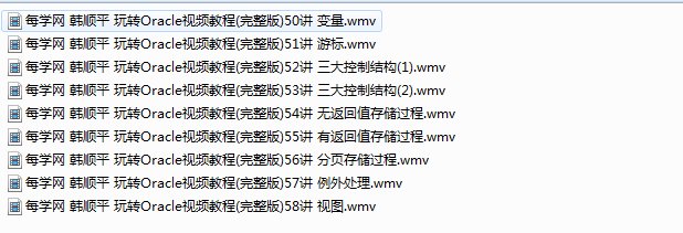 韩顺平 经典玩转Oracle视频课程_数据库教程牛品源码-源码下载-源码社区-zblog主题插件-PHP源码-三合一源码-直播源码-短视频源码-APP源码-即时通讯-源码-交友源码牛品源码网
