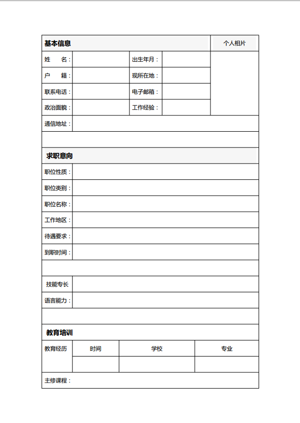 厨师简历电子表格牛品源码-源码下载-源码社区-zblog主题插件-PHP源码-三合一源码-直播源码-短视频源码-APP源码-即时通讯-源码-交友源码牛品源码网