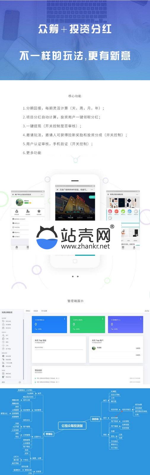 <i></i>功能模块 众筹投资分红版V1.0.6 原版_源码下载牛品源码-源码下载-源码社区-zblog主题插件-PHP源码-三合一源码-直播源码-短视频源码-APP源码-即时通讯-源码-交友源码牛品源码网