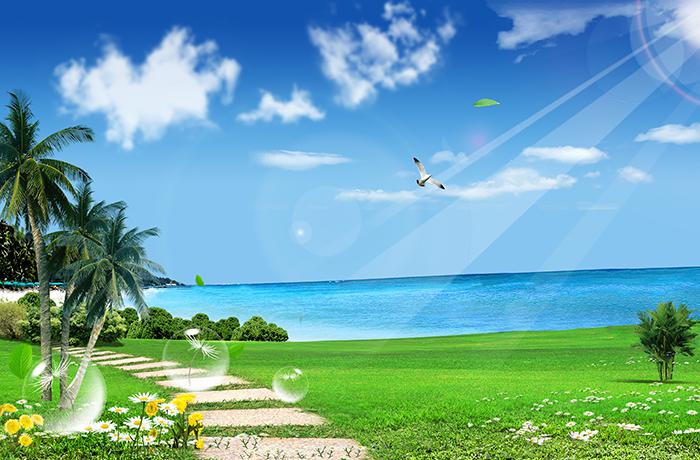 蓝天白云大海草地psd牛品源码-源码下载-源码社区-zblog主题插件-PHP源码-三合一源码-直播源码-短视频源码-APP源码-即时通讯-源码-交友源码牛品源码网