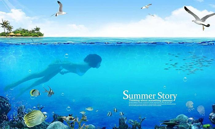 大海潜水psd素材牛品源码-源码下载-源码社区-zblog主题插件-PHP源码-三合一源码-直播源码-短视频源码-APP源码-即时通讯-源码-交友源码牛品源码网