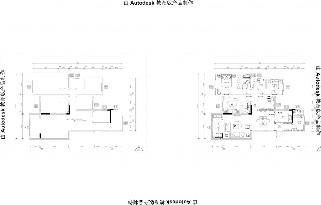 130㎡室内装饰装修设计平面布置图牛品源码-源码下载-源码社区-zblog主题插件-PHP源码-三合一源码-直播源码-短视频源码-APP源码-即时通讯-源码-交友源码牛品源码网