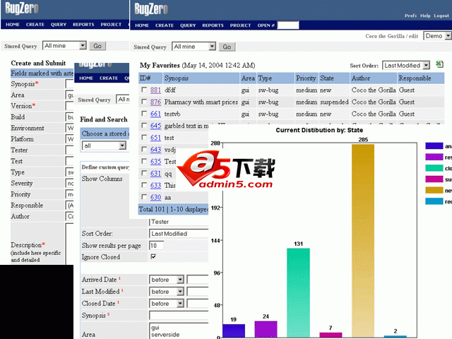 Bugzero(Bug跟踪管理系统) v6.6.4