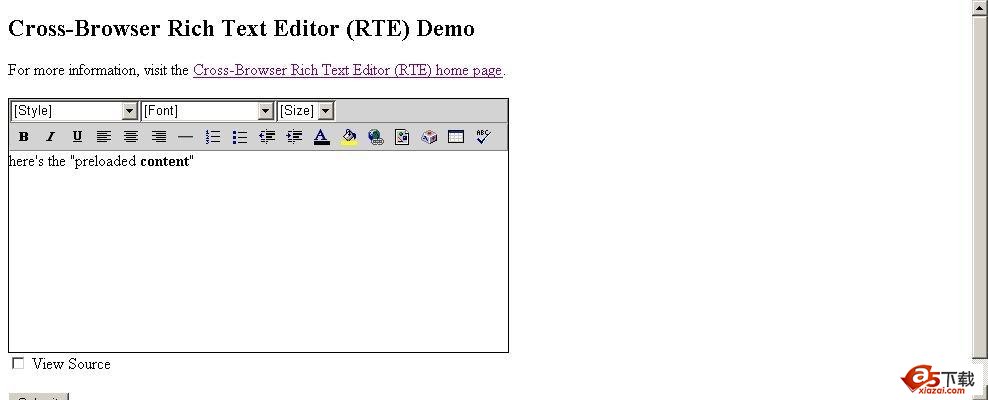 Cross-Browser Rich Text Editor v3.13牛品源码-源码下载-源码社区-zblog主题插件-PHP源码-三合一源码-直播源码-短视频源码-APP源码-即时通讯-源码-交友源码牛品源码网