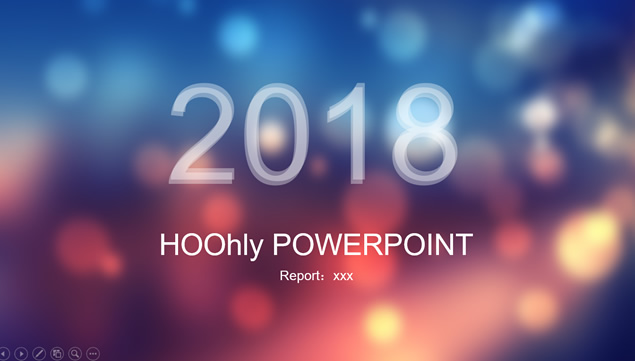 朦胧光斑背景半透明元素iOS风格ppt模板牛品源码-源码下载-源码社区-zblog主题插件-PHP源码-三合一源码-直播源码-短视频源码-APP源码-即时通讯-源码-交友源码牛品源码网