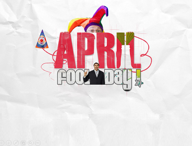 小丑在整蛊——April Fools\'Day愚人节ppt模板牛品源码-源码下载-源码社区-zblog主题插件-PHP源码-三合一源码-直播源码-短视频源码-APP源码-即时通讯-源码-交友源码牛品源码网