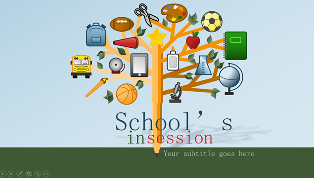 可爱活泼卡通铅笔树教育教学工作者年终工作汇报ppt模板牛品源码-源码下载-源码社区-zblog主题插件-PHP源码-三合一源码-直播源码-短视频源码-APP源码-即时通讯-源码-交友源码牛品源码网