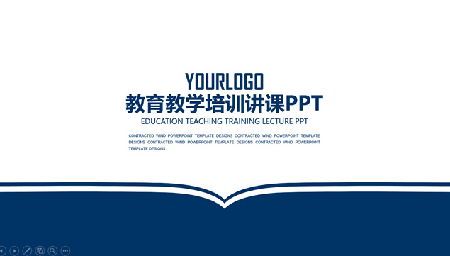 翻开的书籍扁平化创意教育教学培训课堂演讲ppt模板牛品源码-源码下载-源码社区-zblog主题插件-PHP源码-三合一源码-直播源码-短视频源码-APP源码-即时通讯-源码-交友源码牛品源码网