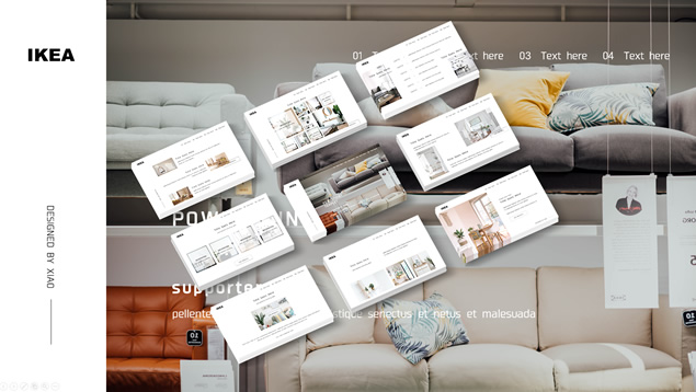 IKEA宜家从简风ppt模板牛品源码-源码下载-源码社区-zblog主题插件-PHP源码-三合一源码-直播源码-短视频源码-APP源码-即时通讯-源码-交友源码牛品源码网