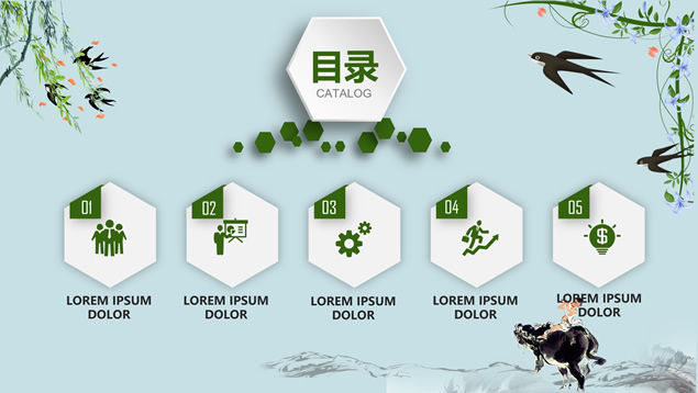 燕子柳叶春天主题小清新经典通用ppt模板牛品源码-源码下载-源码社区-zblog主题插件-PHP源码-三合一源码-直播源码-短视频源码-APP源码-即时通讯-源码-交友源码牛品源码网