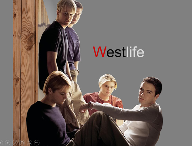 WestLife组合人物介绍——移动遮罩高亮显示动态特效ppt模板牛品源码-源码下载-源码社区-zblog主题插件-PHP源码-三合一源码-直播源码-短视频源码-APP源码-即时通讯-源码-交友源码牛品源码网