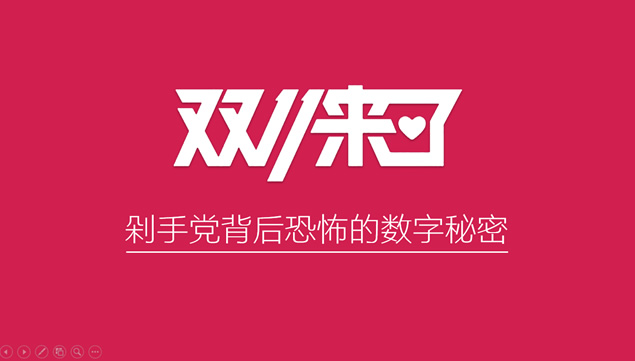 解读天猫双十一数字背后的秘密时尚ppt模板牛品源码-源码下载-源码社区-zblog主题插件-PHP源码-三合一源码-直播源码-短视频源码-APP源码-即时通讯-源码-交友源码牛品源码网