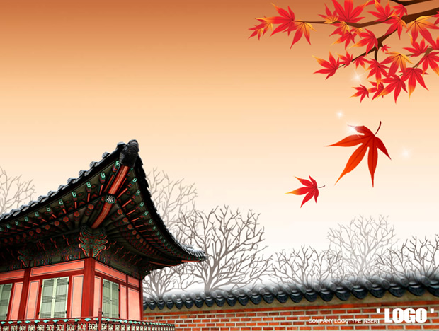韩国风格枫叶掉落秋景ppt模板牛品源码-源码下载-源码社区-zblog主题插件-PHP源码-三合一源码-直播源码-短视频源码-APP源码-即时通讯-源码-交友源码牛品源码网